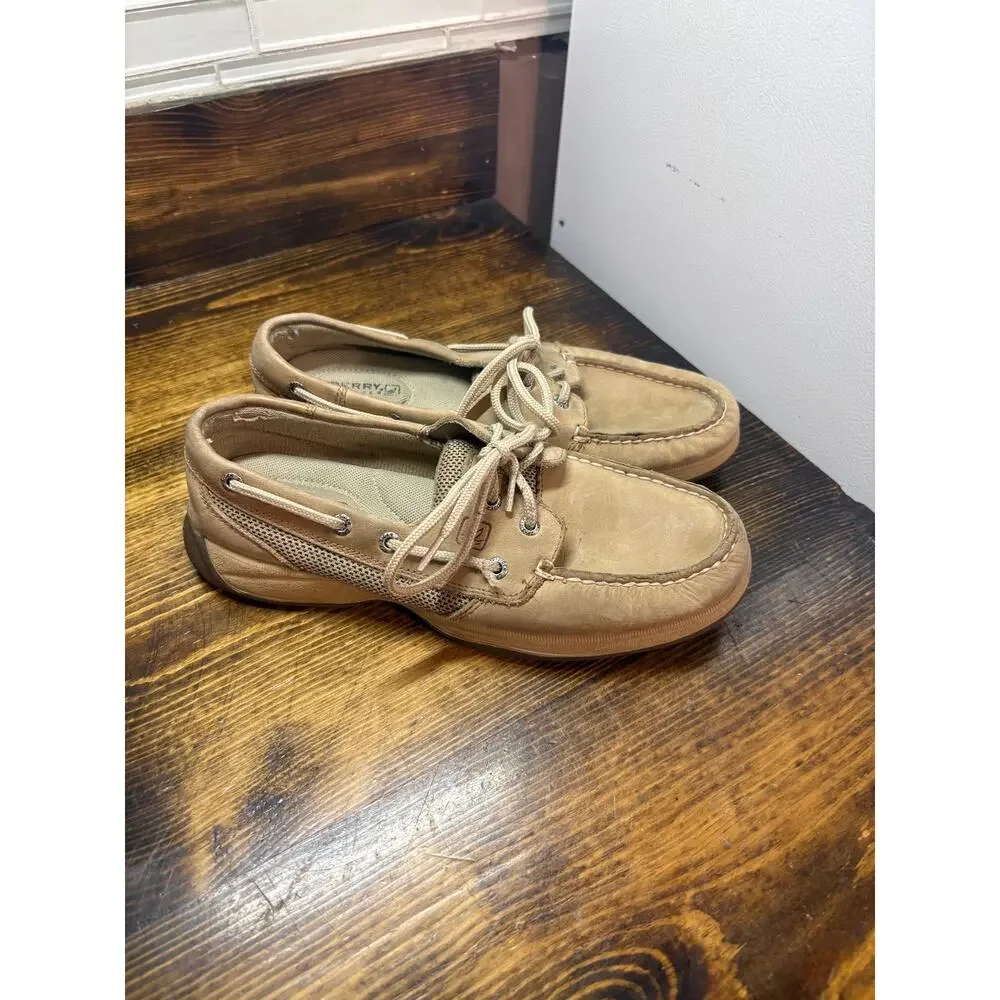 Sperry‎ Tan Loafers Size 6.5